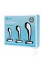 B-vibe Stainless Steel P-spot Training Set - Silver